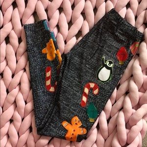 Terez Girls Holiday Leggings size XL - 16